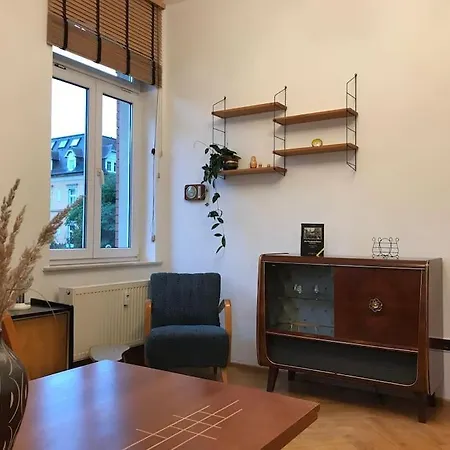 Apartment Stylische Mid-century-wohnung Im Zentrum Plauens